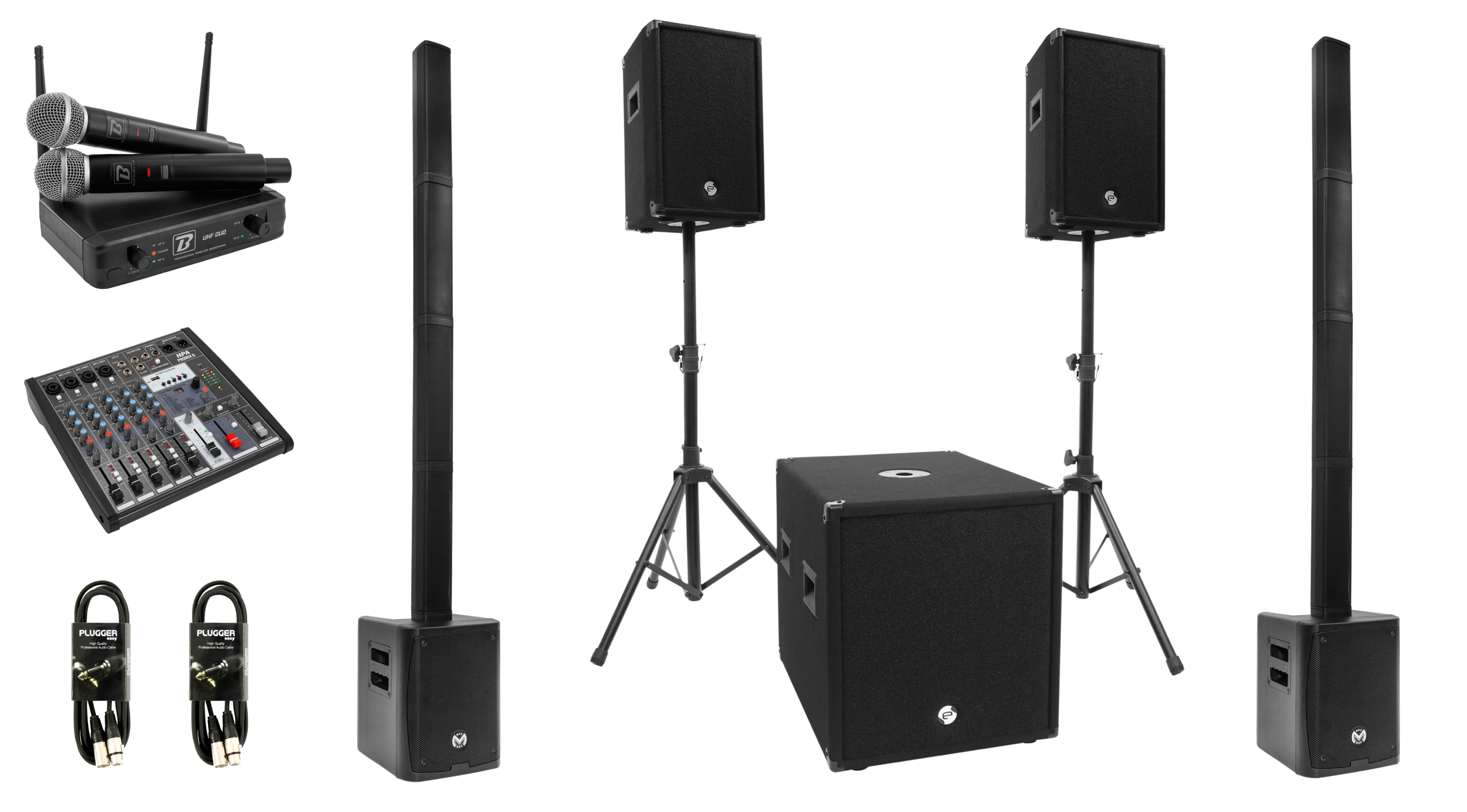 Système son jusqu'à 300 personnes